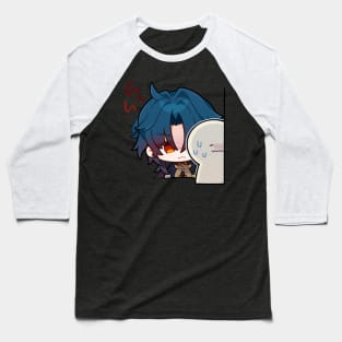 Honkai Star Rail Chibi Blade 3 Baseball T-Shirt